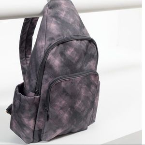 Adjustable Sling Backpack - Dusky Smoke